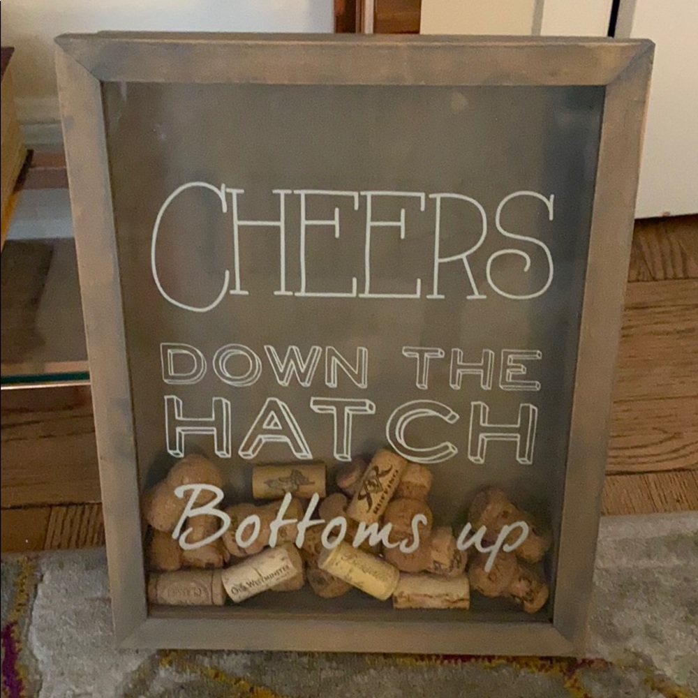 Cork Collector Shadow Box
